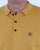Gabicci Vintage Jackson Knitted Polo Shirt Mustard
