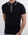 Gabicci Vintage Linekar Collar Knitted Polo Navy