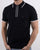 Gabicci Vintage Linekar Collar Knitted Polo Navy