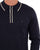 Gabicci Vintage Lineker Knitted Polo Navy