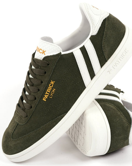 Patrick Patrick Lyon Trainers Olive/White