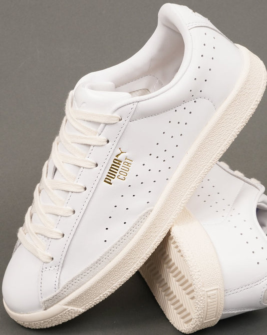 Puma Puma Court Trainers White