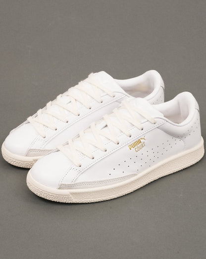 Puma Court Trainers White