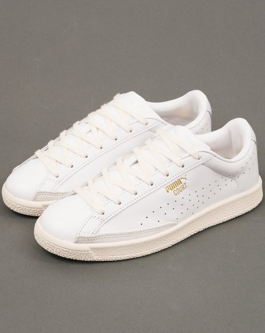 Puma Puma Court Trainers White