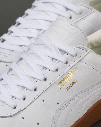 Puma Madrid Premium Trainers White
