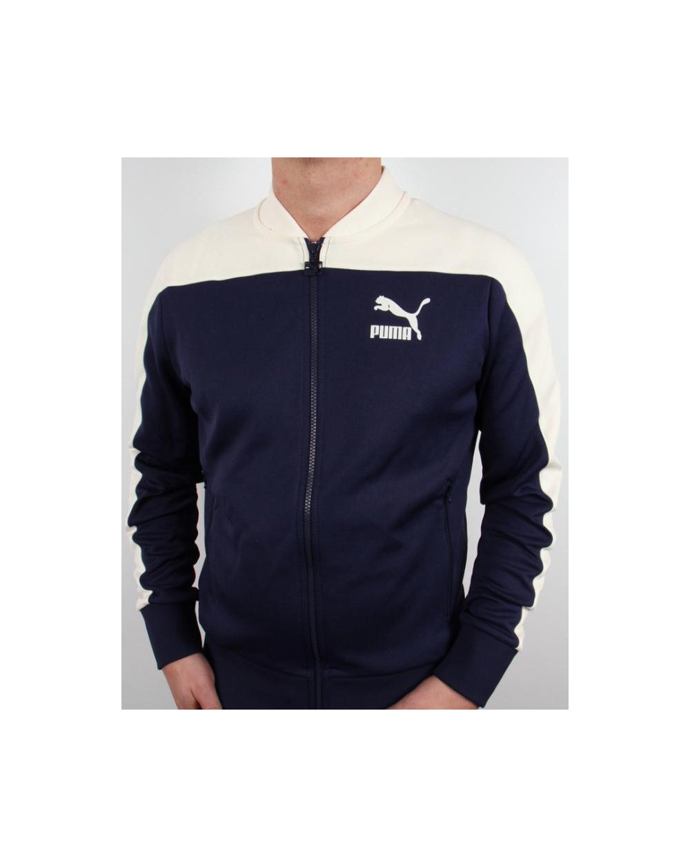 Puma Pierre Track Top Navy/off White