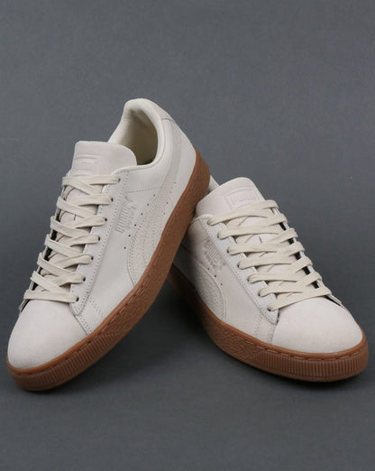 Puma Suede Classic Premium Trainers Off white Gum