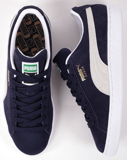 Puma Suede Classic Trainers Navy/white