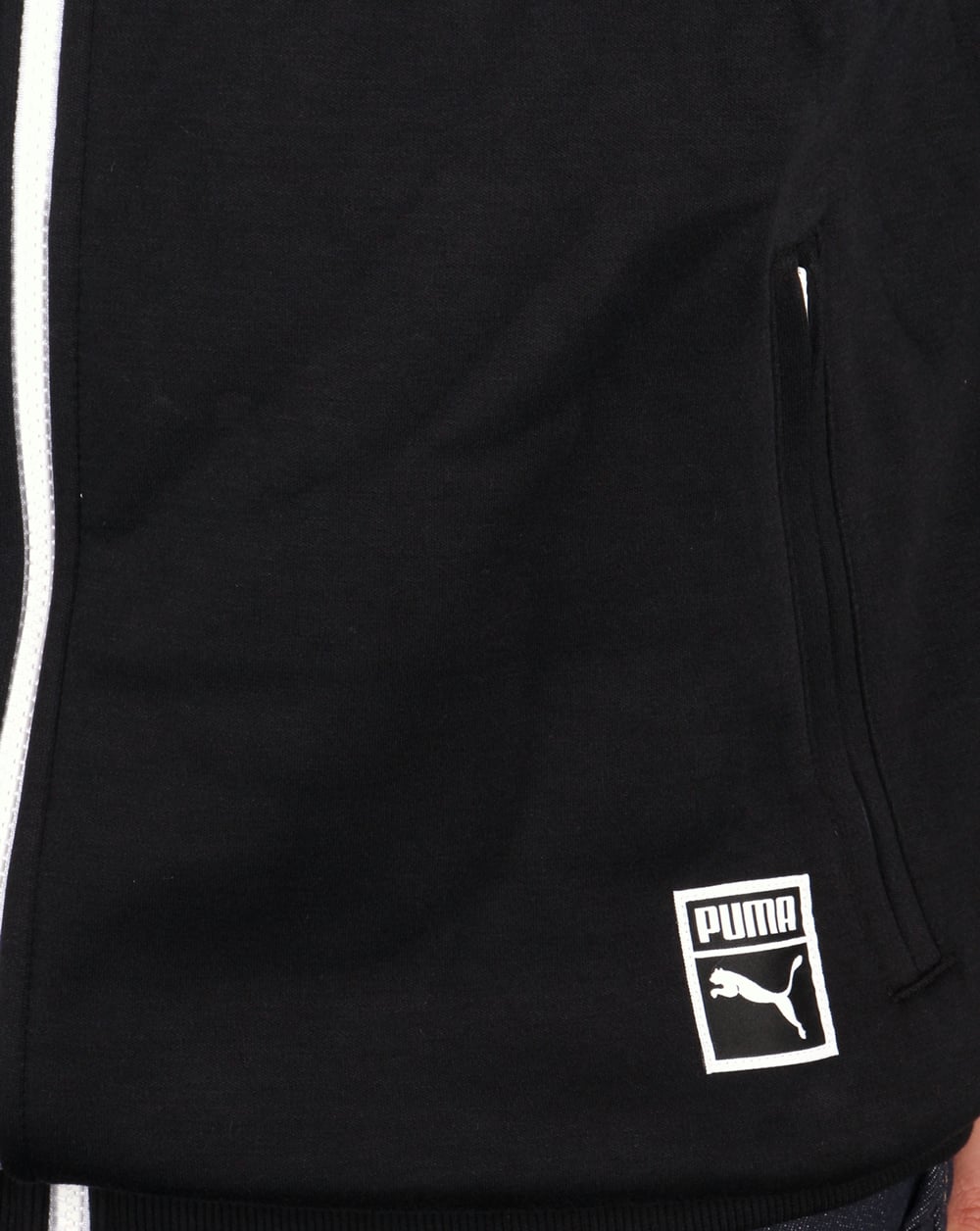 Puma T7 Track Top Black/white