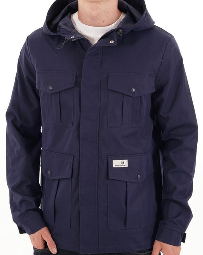 Sergio Tacchini 4 Pocket Jacket Navy Blue