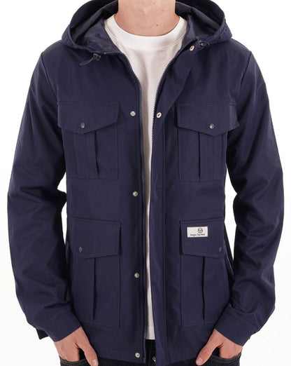 Sergio Tacchini 4 Pocket Jacket Navy Blue