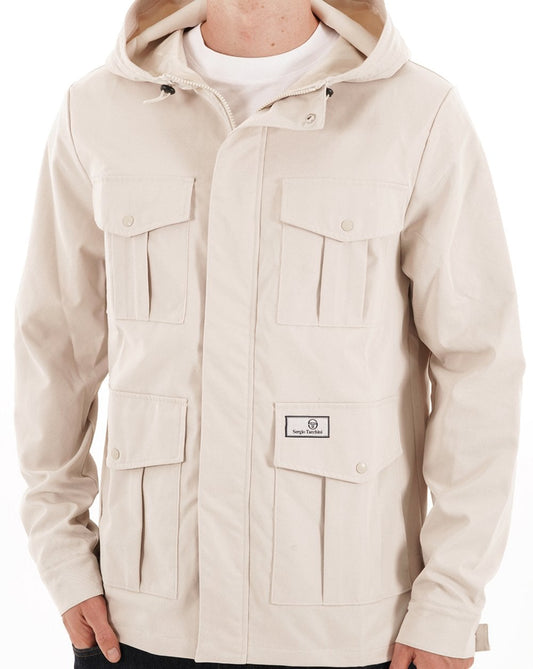 Sergio Tacchini Sergio Tacchini 4 Pocket Jacket Oatmeal