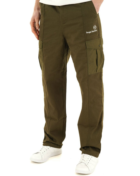 Sergio Tacchini Sergio Tacchini Cargo Pants Dark Olive
