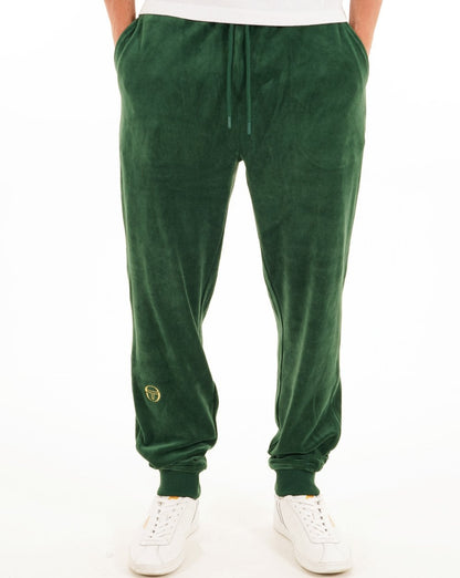Sergio Tacchini Classic Velour Track Pants Green