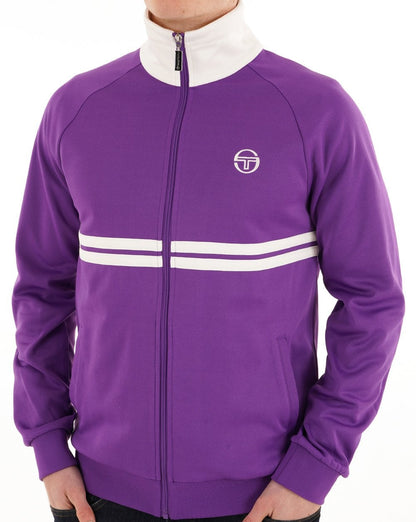 Sergio Tacchini Dallas Track Top Purple / Gardenia