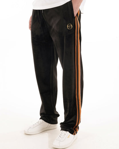 Sergio Tacchini Gabiano Velour Track Pants Black