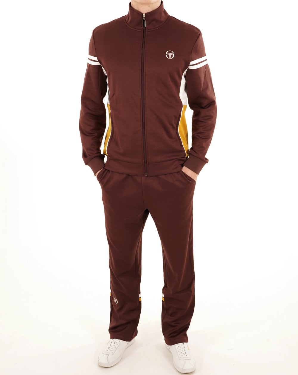 Sergio Tacchini Mambo Track Top Dark Brown