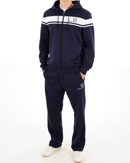 Sergio Tacchini Masters Straight Leg Track Pant Navy Blue