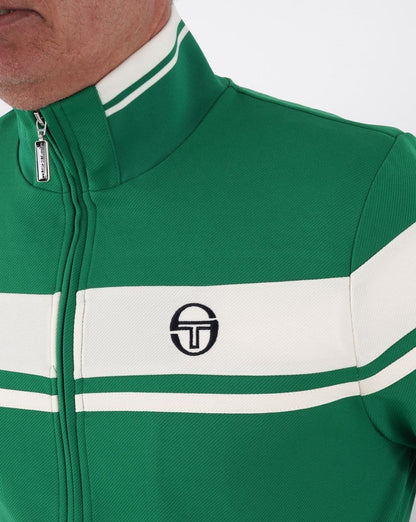 Sergio Tacchini Masters Track Top Green/White
