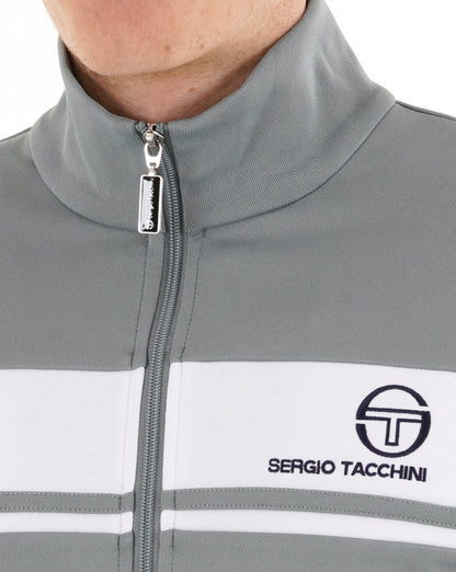 Sergio Tacchini Masters Track Top Lead/White