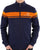 Sergio Tacchini Masters Track Top Navy Blue/Orange