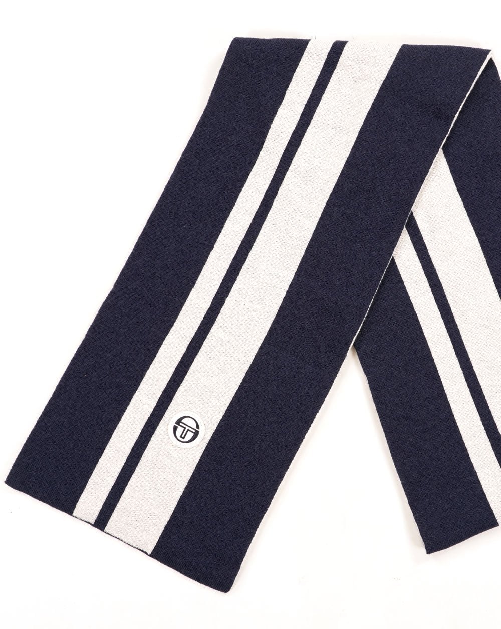 Sergio Tacchini Matchday Scarf Navy Blue/Gardenia