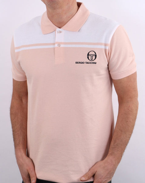 Sergio Tacchini New Young Line Polo Shirt Pink