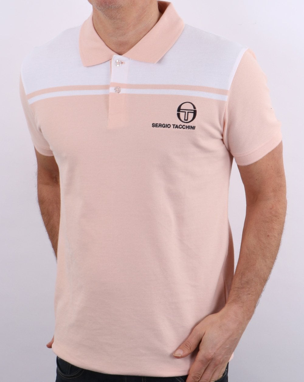 Sergio Tacchini New Young Line Polo Shirt Pink