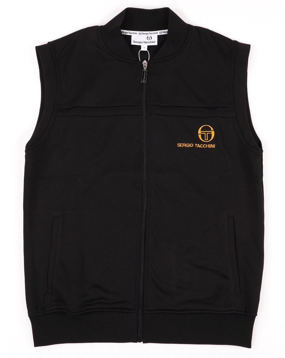 Sergio Tacchini New Young Line Sleeveless Track Black/Gold