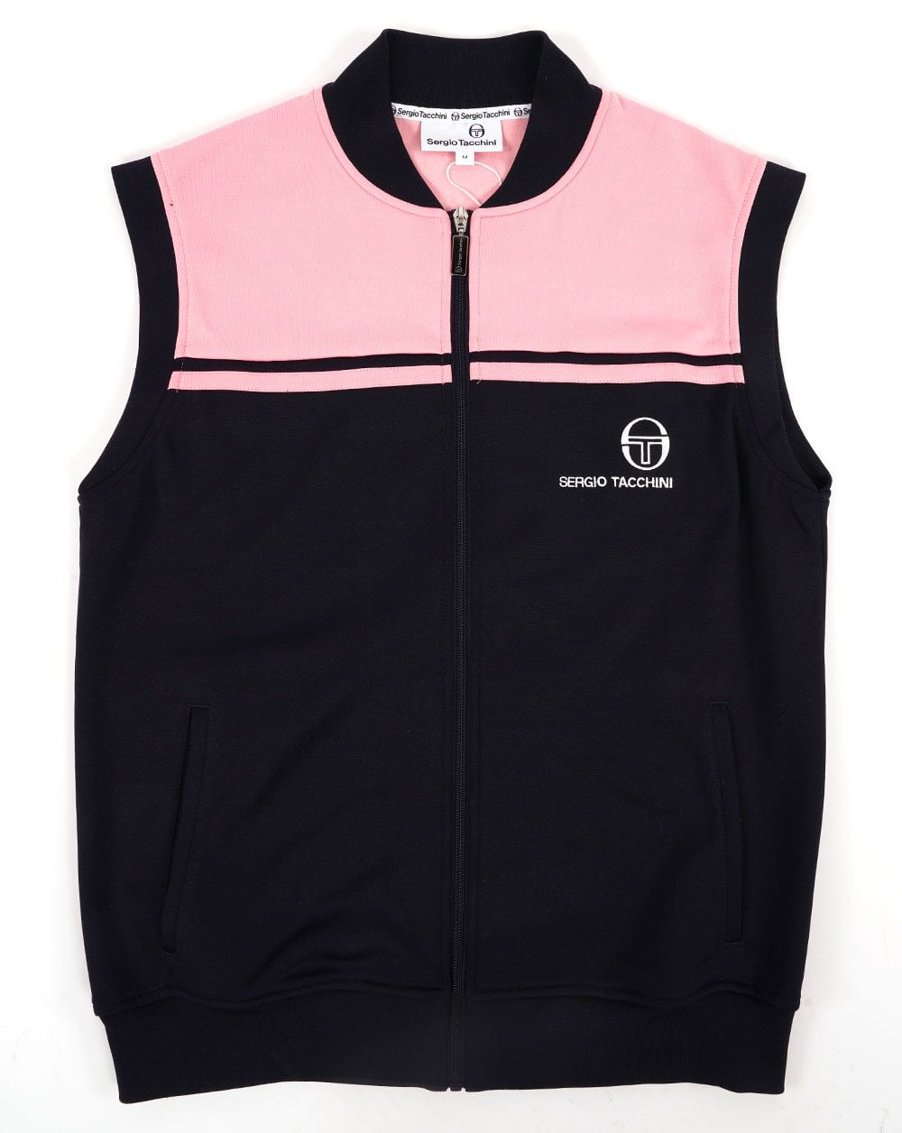 Sergio Tacchini New Young Line Sleeveless Track Navy/Pink