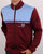 Sergio Tacchini New Young Line Track Top Claret/sky Blue