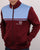 Sergio Tacchini New Young Line Track Top Claret/sky Blue