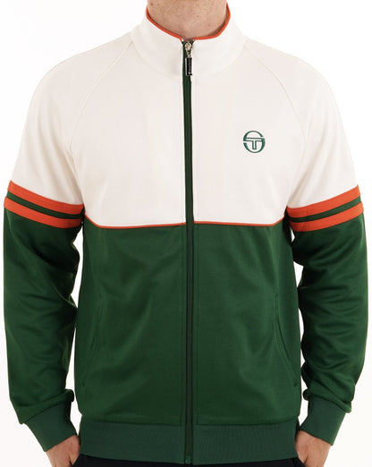 Sergio Tacchini Orion Track Top Gardenia/Green