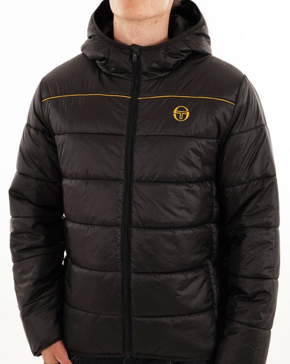 Sergio Tacchini Padova Puffer Jacket Black