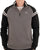 Sergio Tacchini Retro Half Zip Black Charcoal