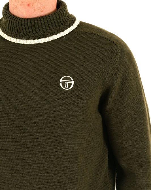 Sergio Tacchini Sergio Tacchini Roll Neck Knit Green