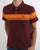 Sergio Tacchini Young Line Polo Shirt Bordeaux/Orange