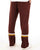 Sergio Tacchini Zip Bottom Track Pants Dark Brown