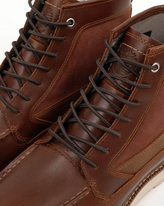Timberland Timberland Britton Mills Mid Lace Waterproof Boot Rust Full Grain