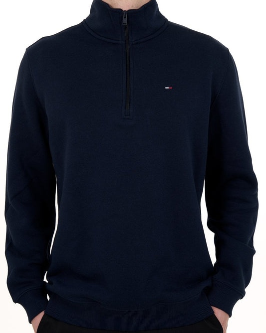 Tommy Hilfiger Tommy Jeans 1/4 Zip Sweater Dark Navy