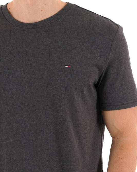Tommy Hilfiger Tommy Jeans Jaspe T Shirt Washed Black