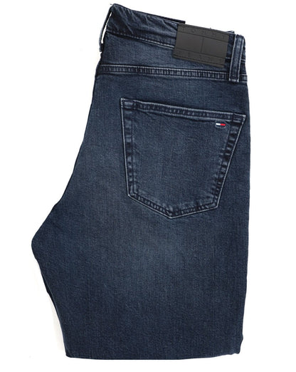 Tommy Jeans Ryan Slim Straight Fit Jeans Denim Blue Black