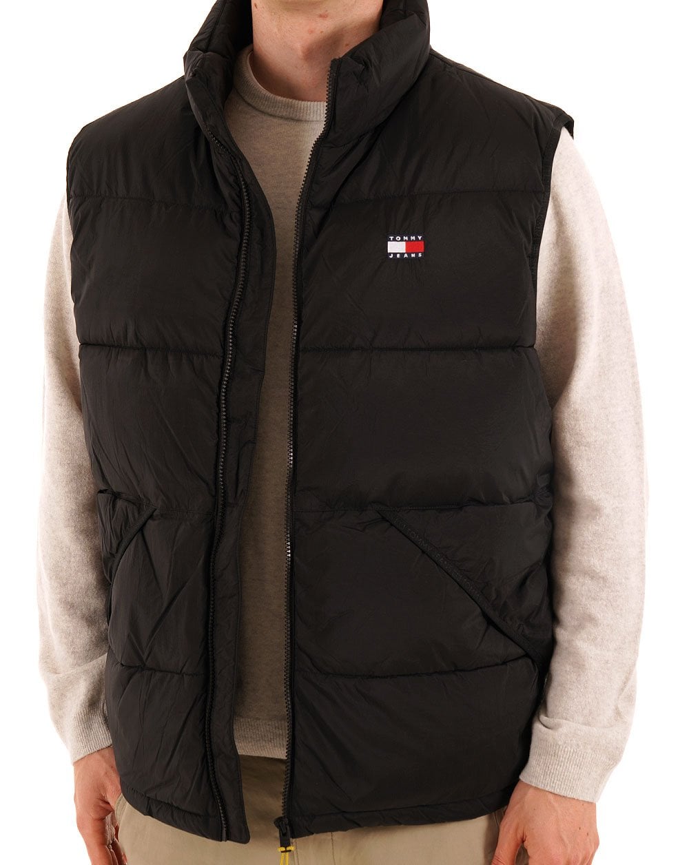 Tommy Jeans Vail Puffer Vest Black