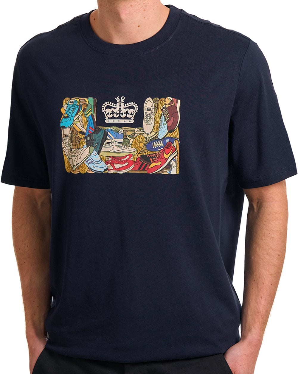 Weekend Offender D'arblay Graphic Tee Navy