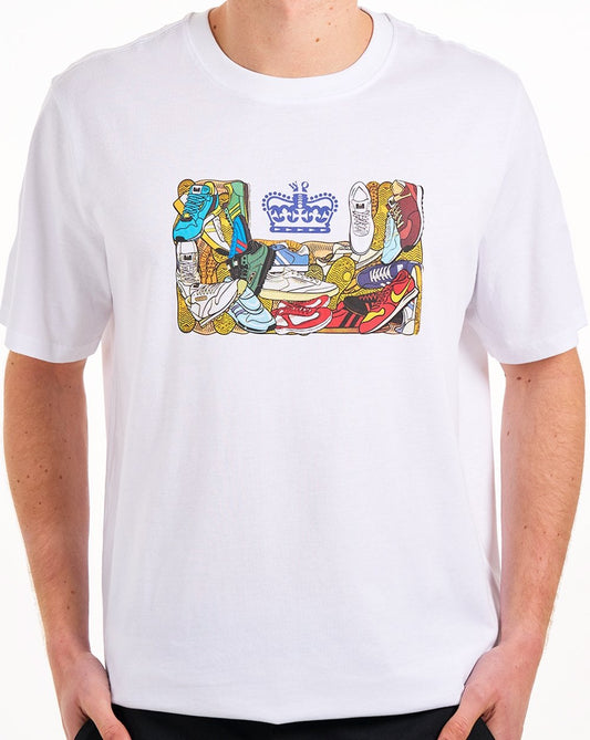 Weekend Offender Weekend Offender D'arblay Graphic Tee White