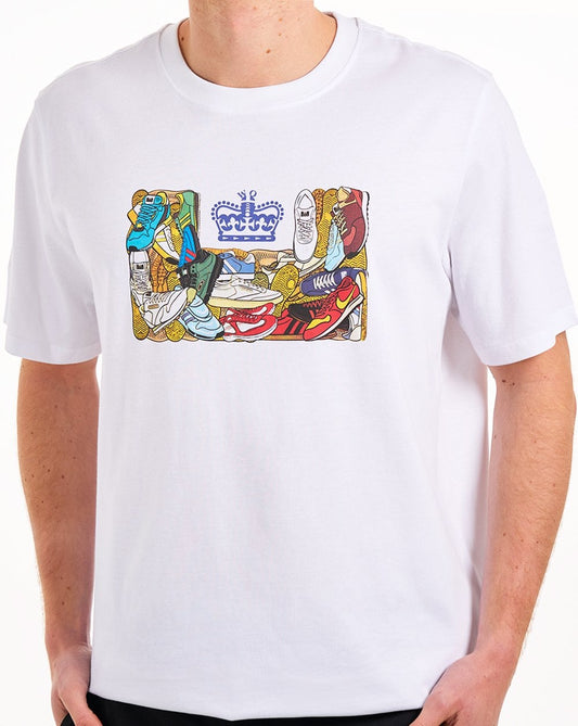 Weekend Offender Weekend Offender D'arblay Graphic Tee White